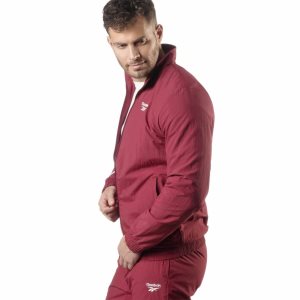 Reebok Classic Vector Tracktop Sweatshirt Herren - Bordeaux - DE 724-YAT